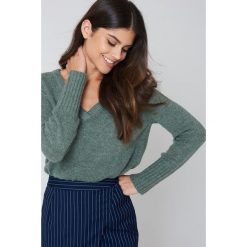 Swetry klasyczne damskie: Minimum Sweter Majvor – Green