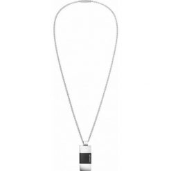 Calvin Klein Naszyjnik Srebrny. Szare naszyjniki męskie Calvin Klein, srebrne. Za 412,95 zł.