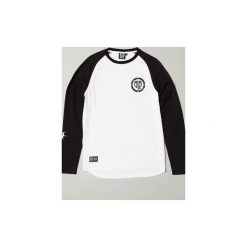 Long Sleeve BLB RAGLAN LOCK Wht/Blck. Bluzy męskie Crankk, s, z nadrukiem, z bawełny, z dekoltem na plecach, z długim rękawem, długie, bez kaptura. Za 139,00 zł.