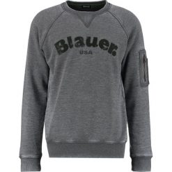 Bluzy męskie: Blauer FELPA GIROCOLLO Bluza verde aloe