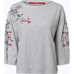 T-shirty damskie: s.Oliver Casual – Koszulka damska, szary