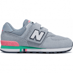 New Balance YV574NKS. Niebieskie buciki niemowlęce New Balance, bez zapięcia. W wyprzedaży za 169,99 zł.