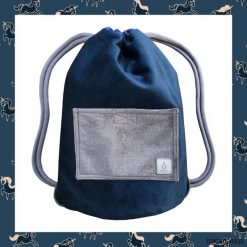 BLUE UNICORNS dwustronny plecak SACK IT!. Niebieskie plecaki męskie Pakamera, bez wzorów. Za 165,00 zł.