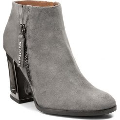 Buty zimowe damskie: Botki SOLO FEMME - 45604-02-E44/000-13-00 Szary