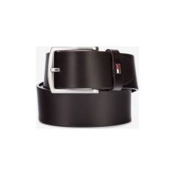 Tommy Hilfiger New Denton Pasek Brązowy. Pomarańczowe paski męskie TOMMY HILFIGER, w paski, ze skóry. Za 238,95 zł.