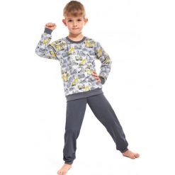 Bielizna chłopięca: Piżama Dziecięca Pch Machine 2 Kids Szary r. 98/104