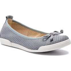 Baleriny LASOCKI - RST-COSMO-01 Jeans/Denim. Niebieskie baleriny damskie Lasocki, bez wzorów, z jeansu, bez obcasa. Za 119,99 zł.