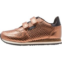 Woden YDUN METALIC JR Tenisówki i Trampki bronze. Brązowe trampki chłopięce marki Woden, z materiału, klasyczne. W wyprzedaży za 272,35 zł.