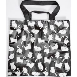 Shopper bag damskie: Torba na zakupy - Czarny