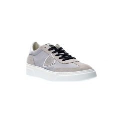 Buty Philippe Model Paris BALU TN01 TEMPLE. Szare trampki męskie Philippe Model Paris, bez wzorów, bez zapięcia. Za 1001,24 zł.