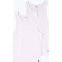 Polo Ralph Lauren - Podkoszulki męskie pakowane po 2 sztuki, biały. Białe podkoszulki męskie Polo Ralph Lauren, xl, bez wzorów, z bawełny, bez rękawów. Za 179,95 zł.