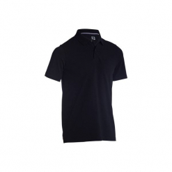 Koszulka polo do golfa 500 męska. Czarne koszulki polo marki INESIS, m, z bawełny. Za 39,99 zł.