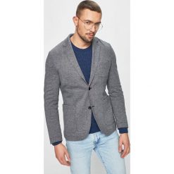 S. Oliver - Marynarka. Niebieskie garnitury męskie S.Oliver, s, bez wzorów, z bawełny, klasyczne. W wyprzedaży za 279,90 zł.