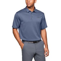 Under Armour Tech™ Polo Koszulka Niebieski Szary. Szare podkoszulki męskie Under Armour, m, bez wzorów, z poliesteru, bez rękawów. Za 188,95 zł.