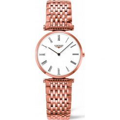 LONGINES LA GRANDE CLASSIQUE L4.512.1.91.8. Białe zegarki damskie marki LONGINES, ze stali. Za 4770,00 zł.