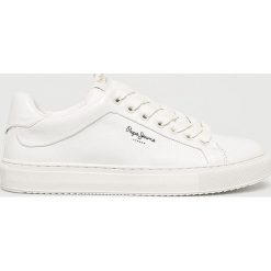 Pepe Jeans - Buty Adams Dully. Różowe buty sportowe damskie Pepe Jeans, bez wzorów, z jeansu, sportowe. W wyprzedaży za 159,90 zł.