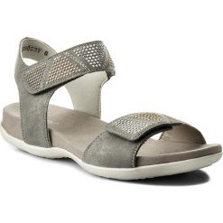 Sandały RIEKER - K2269-42 Grau Kombi. Szare sandały dziewczęce marki Rieker, z materiału. Za 229,00 zł.