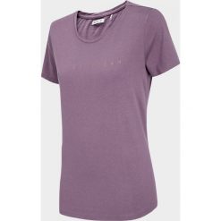 T-shirt damski TSD610 - jasny fiolet - Outhorn. Koszulki damskie Outhorn, bez wzorów, z wiskozy, bez kołnierzyka, bez rękawów. W wyprzedaży za 39,99 zł.