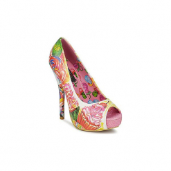 Czółenka Iron Fist SWEETS FOR MY SWEET PEEP TOE PLATFORM. Czerwone czółenka peep toe marki Reserved, na wysokim obcasie. Za 335,20 zł.