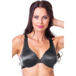 Biustonosz nieusztywniany DIM GREY. Szare biustonosze marki DIM, z haftami. Za 137,99 zł.