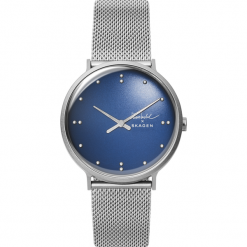 Zegarek SKAGEN - Skagen x Finn Juhl SKW6584 Silver/Blue. Szare zegarki męskie Skagen. W wyprzedaży za 409,00 zł.