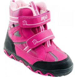 Buciki niemowlęce: BEJO Buty Wysokie Torino Kids Fuchsia/Black/Pink r. 24