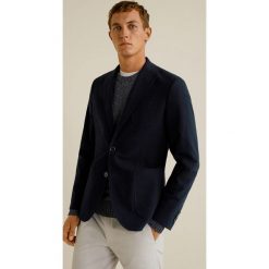 Mango Man - Marynarka Aneto. Szare marynarki męskie slim fit Mango Man, z bawełny. Za 349,90 zł.