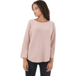 Sweter w kolorze jasnoróżowym. Różowe bez kategorii L'étoile du cachemire, z kaszmiru, z okrągłym kołnierzem. W wyprzedaży za 129,95 zł.