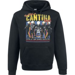 Bluzy męskie: Star Wars Cantina Band On Tour Bluza z kapturem czarny