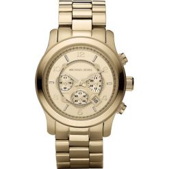 Zegarek MICHAEL KORS - Runway MK8077 Gold/Gold. Żółte zegarki damskie Michael Kors. W wyprzedaży za 809,00 zł.