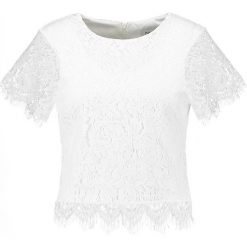 Bluzki damskie: Dry Lake MARY CROP Bluzka white