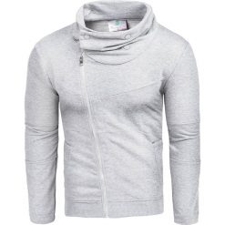 Bluza męska szara Recea. Szare bluzy męskie Recea, s, bez wzorów, z bawełny, z kapturem, bez rękawów, bez kaptura. Za 49,99 zł.