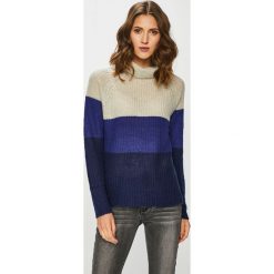 Medicine - Sweter Vintage Revival. Niebieskie swetry damskie MEDICINE, s, bez wzorów, z dzianiny, z krótkim rękawem. W wyprzedaży za 39,90 zł.