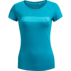 T-shirt damski TSD606 - morska zieleń - Outhorn. Żółte koszulki damskie Outhorn, z elastanu. W wyprzedaży za 24,99 zł.