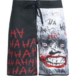 The Joker Hahaha Kąpielówki czarny/biały. Czarne kąpielówki męskie marki The Joker, l, z nadrukiem. Za 144,90 zł.