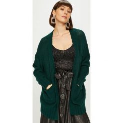 Answear - Kardigan. Czarne kardigany damskie ANSWEAR, l, z dzianiny. Za 119,90 zł.