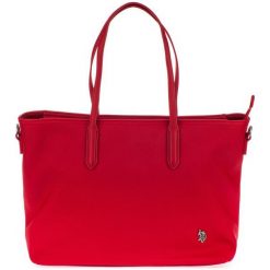 U.S. POLO ASSN. torebka damska Portsmouth czerwony. Czerwone torebki klasyczne damskie U.S. Polo Assn., bez wzorów, eleganckie, na ramię, bez dodatków. Za 419,00 zł.