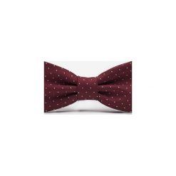 Mucha marthu RED CLASSIC md0030. Czerwone muszki męskie Marthu, w paski, z tkaniny, eleganckie. Za 89,00 zł.