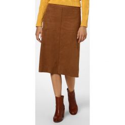 Esprit Casual - Spódnica damska, brązowy. Pomarańczowe spódniczki damskie Esprit Casual, na co dzień, bez wzorów, z weluru, casualowe, proste. Za 199,95 zł.