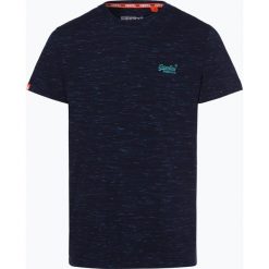 Superdry - T-shirt męski, niebieski. Niebieskie t-shirty męskie Superdry, s, bez wzorów, bez kołnierzyka. Za 129,95 zł.