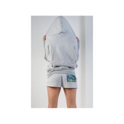 Boomber Jungle Grey. Szare bluzy damskie marki Taff.one, s, bez wzorów, z jeansu, bez rękawów, bez kaptura. Za 299,00 zł.