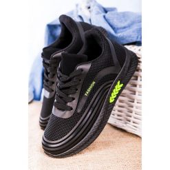Czarne buty sportowe sznurowane casu 20y04/gr. Czarne buty dziewczęce sportowe Casu, bez wzorów, na sznurówki. Za 49,99 zł.