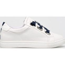 Public Desire - Buty. Białe buty sportowe damskie Public Desire, bez wzorów, ze skóry, sportowe. W wyprzedaży za 79,90 zł.