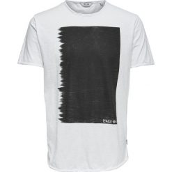 T-shirty męskie: T-shirt z okrągłym dekoltem, wzór z przodu, Onssamuel