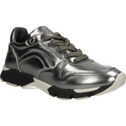 Sportowe bullboxer 768f5s000. Szare buty sportowe damskie Bullboxer, bez wzorów, ze skóry ekologicznej, sportowe. Za 229,99 zł.