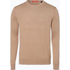 Scotch & Soda - Sweter męski, beżowy. Brązowe swetry męskie marki Scotch & Soda, xl, bez wzorów, z materiału, bez kołnierzyka, bez kaptura. Za 249,95 zł.