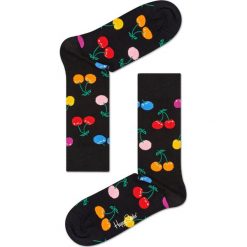 Happy Socks - Skarpety Cherry. Czarne skarpetki męskie marki Happy Socks, z elastanu. Za 39,90 zł.