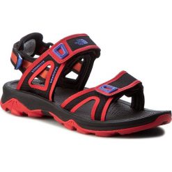 Sandały THE NORTH FACE - Hedgehog Sandal II T0CXS5THS Tnf Black/Cayenne Red. Czerwone sandały damskie marki The North Face, bez wzorów, z tworzywa sztucznego, sportowe, bez obcasa, bez zapięcia, outdoorowe. W wyprzedaży za 199,00 zł.