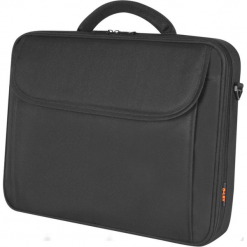 D-Lex LX-079P-BK 15.6" - 16" czarna. Czarne torby na laptopa marki D-lex, w paski, z poliesteru. Za 59,90 zł.