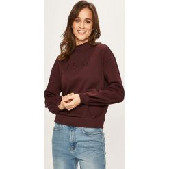 Tally Weijl - Bluza. Fioletowe bluzy damskie TALLY WEIJL, s, z aplikacjami, z elastanu, bez rękawów, bez kaptura. W wyprzedaży za 49,90 zł.